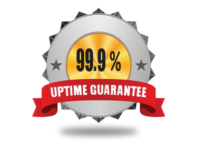 Garantia de tempo de uptime do servidor de 99.9%